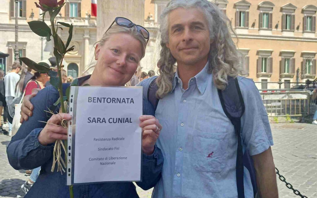 BENTORNATA SARA CUNIAL “VIVA SARA CUNIAL PRESIDENTE DEL PARLAMENTO!”