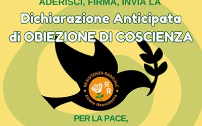 Dichiarazione Anticipata di Obiezione di coscienza