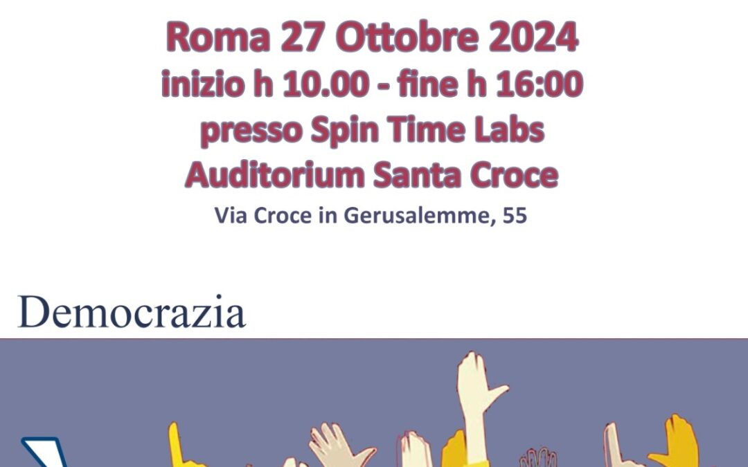 Democrazia è partecipazione